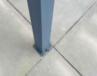 Pilares de 120 × 120 mm